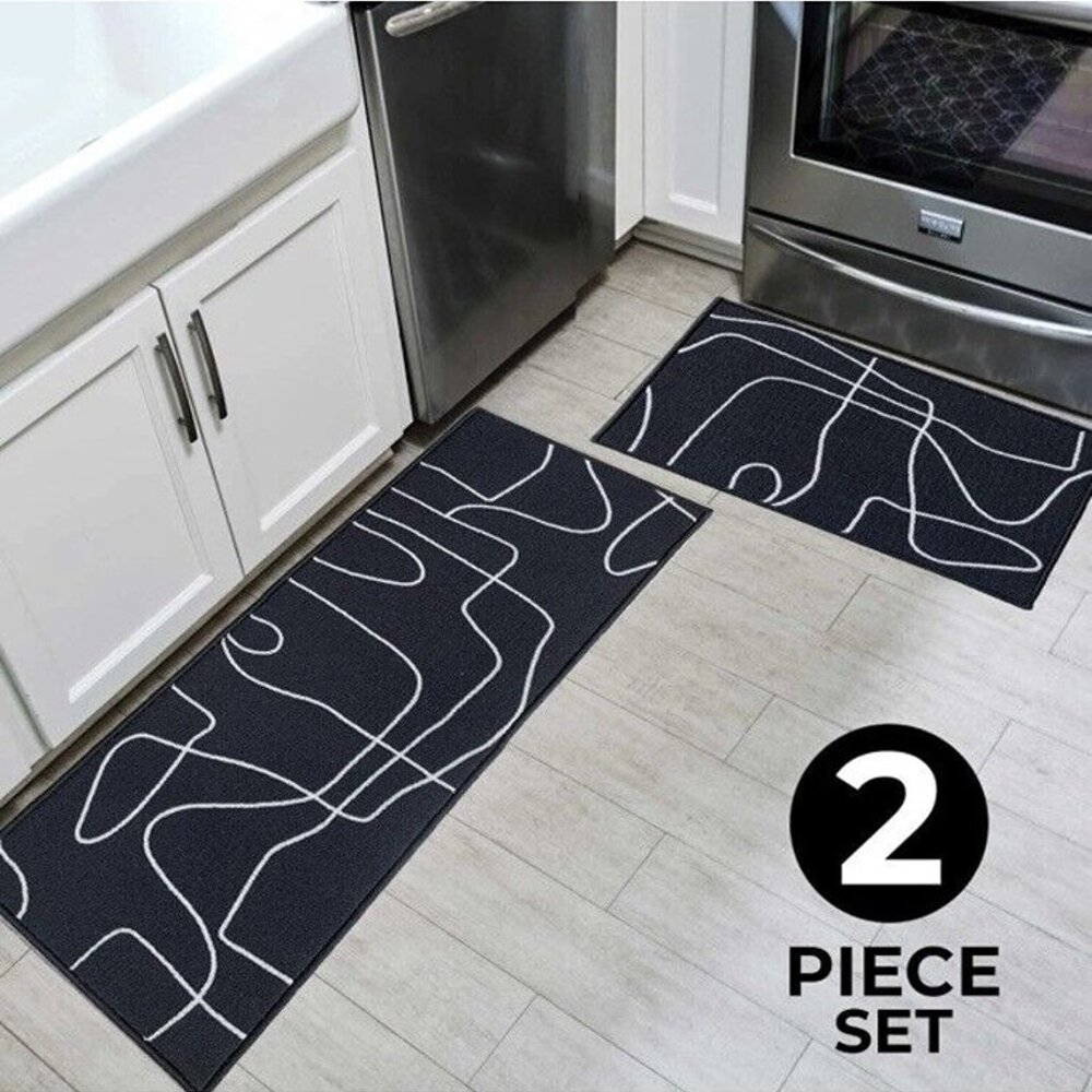NEW Kitchen 2 Piece Rug/Mat Set, Laundry Room - Picture 3 of 4